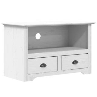  Szafka pod TV BODO, 2 szuflady, biała, 91,5x44,5x56 cm, sosnowa