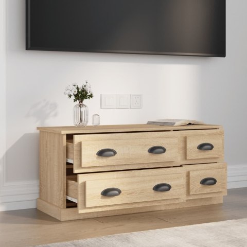  Szafka pod TV, dąb sonoma 100x35,5x45cm materiał drewnopochodny