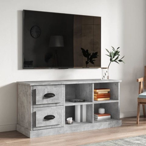  Szafka pod TV, szarość betonu, 102x35,5x47,5 cm