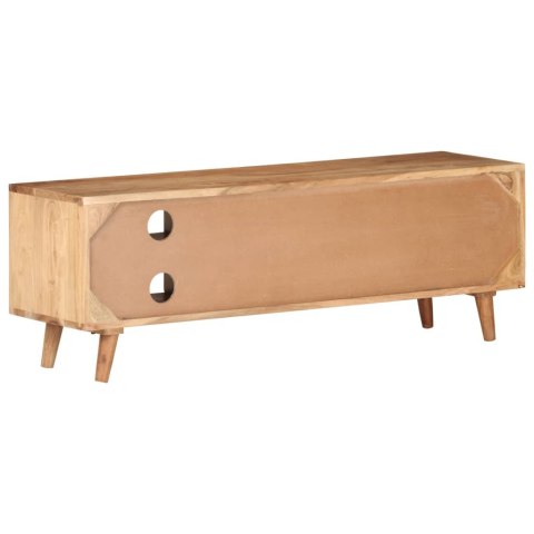  Szafka pod TV, 115x30x39 cm, lite drewno akacjowe