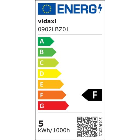  Lampa LED do akwarium, z zaciskiem, 25-45 cm, niebiesko-biała