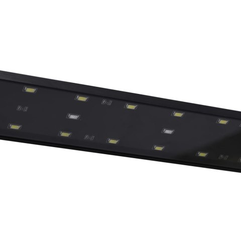  Lampa LED do akwarium, z zaciskami, 55-70 cm, niebiesko-biała