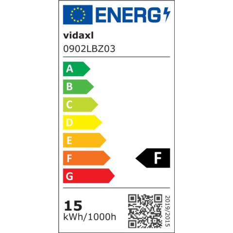  Lampa LED do akwarium, z zaciskami, 55-70 cm, niebiesko-biała