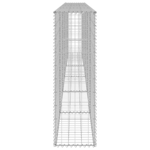  Ściana gabionowa z pokrywami, galwanizowana stal, 300x30x100 cm