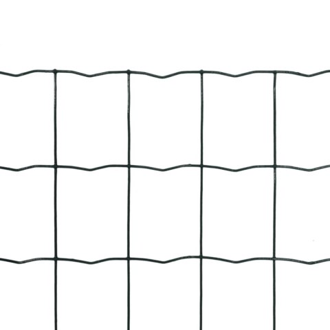  Euro ogrodzenie, stalowe, 10 x 1,0 m, zielone