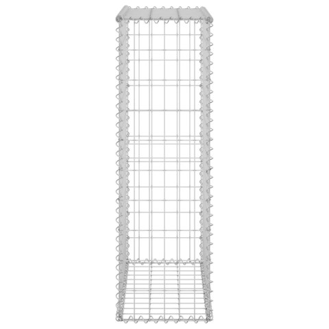  Ściana gabionowa z pokrywami, galwanizowana stal, 60x30x100 cm