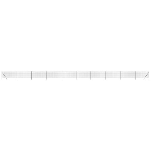  Ogrodzenie z siatki drucianej, antracytowe, 1x25 m