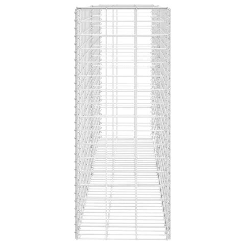  Kosz gabionowy, galwanizowana stal, 85 x 30 x 200 cm