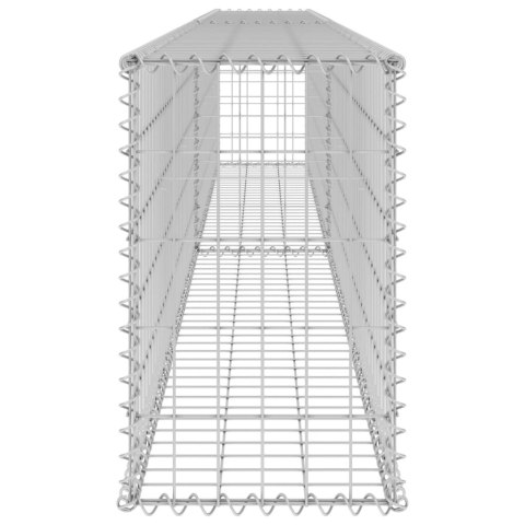  Ściana gabionowa z pokrywami, galwanizowana stal, 300x30x50 cm