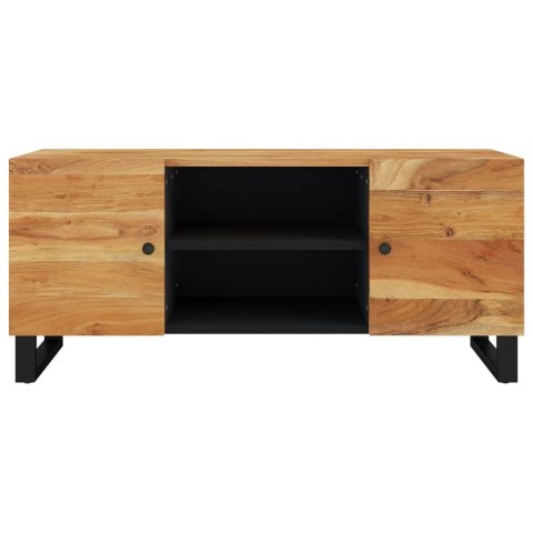  Szafka pod telewizor, 105x33x46 cm, lite drewno akacjowe