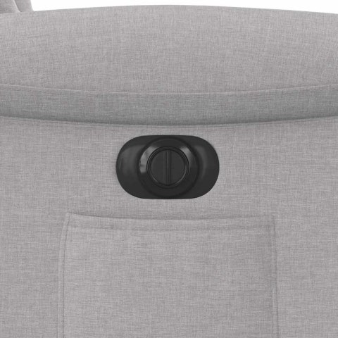  Elektryczny fotel rozkładany Cloud Grey Fabric