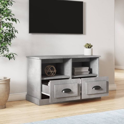  Szafka pod TV, szary beton, 80x35x50cm, materiał drewnopochodny