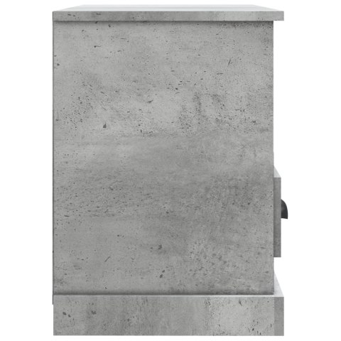  Szafka pod TV, szary beton, 80x35x50cm, materiał drewnopochodny