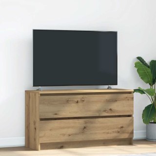  Szafka RTV Artisan Oak 100x35x54 cm Drewno klejone