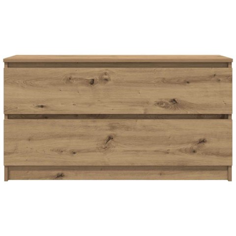  Szafka RTV Artisan Oak 100x35x54 cm Drewno klejone