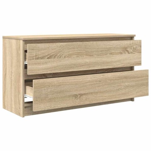  Szafka RTV Sonoma Oak 100x35x54 cm Drewno klejone