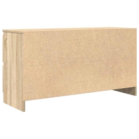  Szafka RTV Sonoma Oak 100x35x54 cm Drewno klejone