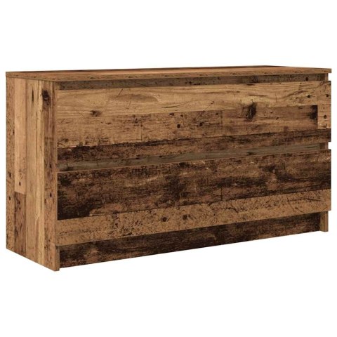  Szafka RTV Stare drewno 100x35x54 cm Drewno klejone