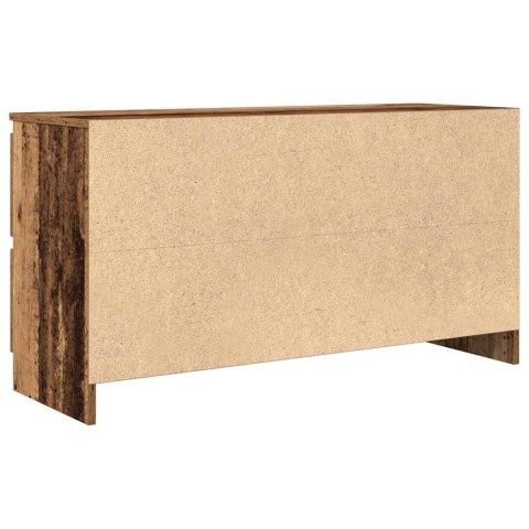  Szafka RTV Stare drewno 100x35x54 cm Drewno klejone