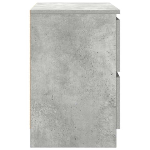  Szafka RTV Beton Szary 60x35x54 cm Drewno klejone