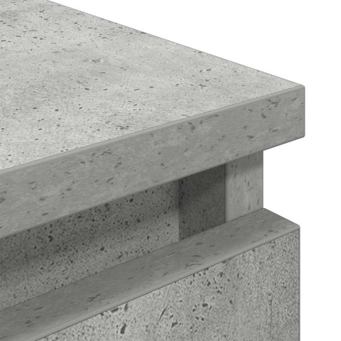  Szafka RTV Beton Szary 60x35x54 cm Drewno klejone