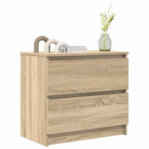  Szafka RTV Sonoma Oak 60x35x54 cm Drewno klejone