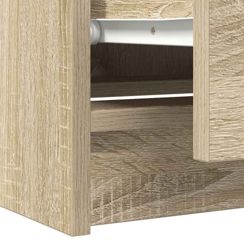  Szafka RTV Sonoma Oak 60x35x54 cm Drewno klejone