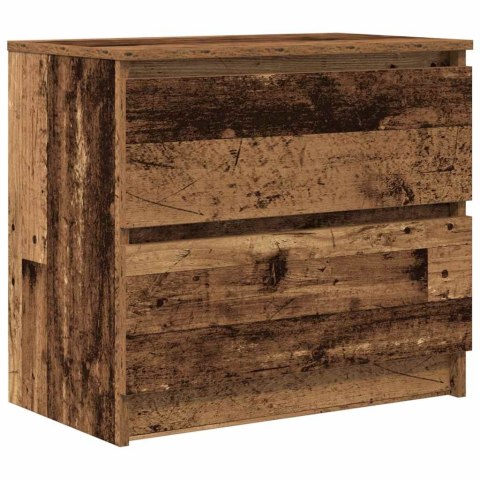  Szafka RTV Stare drewno 60x35x54 cm Drewno klejone