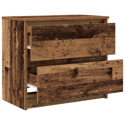  Szafka RTV Stare drewno 60x35x54 cm Drewno klejone