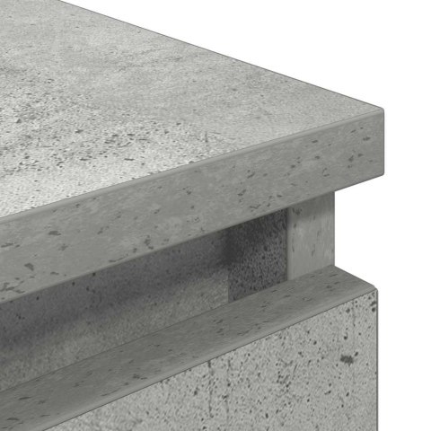  Szafka RTV Beton Szary 100x35x54 cm Drewno klejone