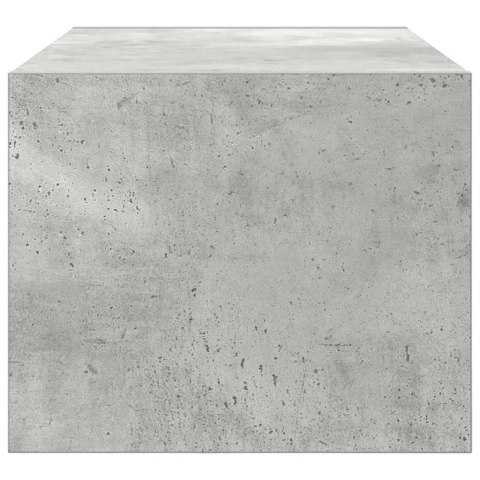  Szafka RTV Beton Szary 60x31x25,5 cm Drewno klejone