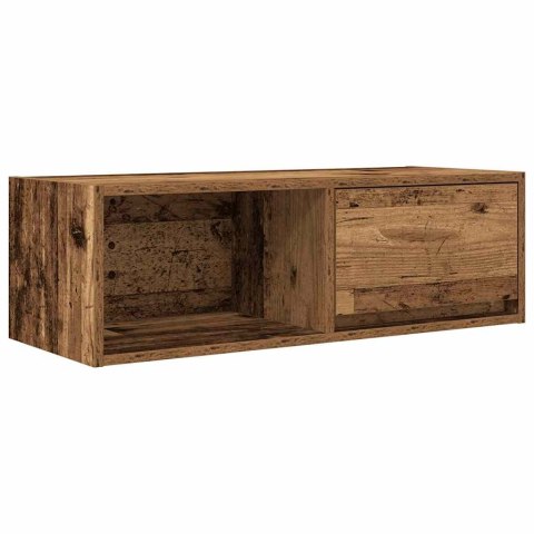  Szafka RTV Stare drewno 80x31x25,5 cm Drewno klejone