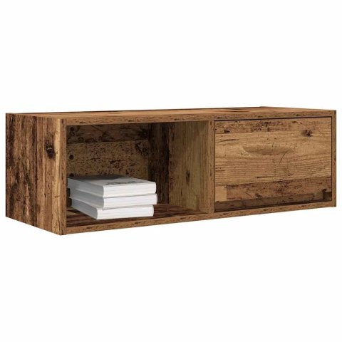  Szafka RTV Stare drewno 80x31x25,5 cm Drewno klejone