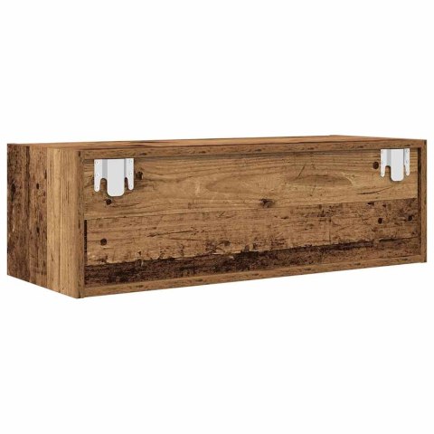  Szafka RTV Stare drewno 80x31x25,5 cm Drewno klejone