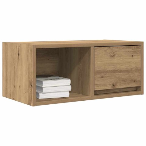  Szafka RTV Artisan Oak 60x31x25,5 cm Drewno klejone