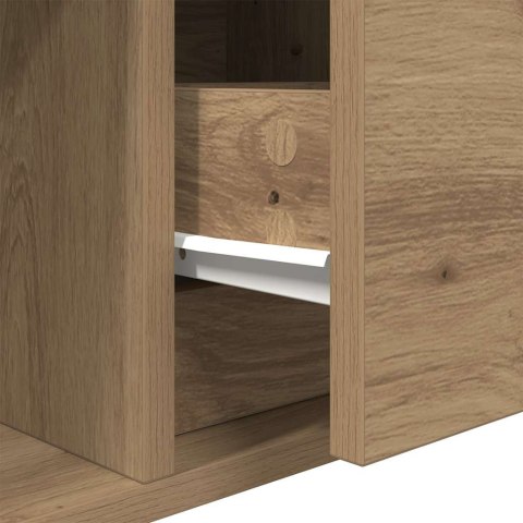  Szafka RTV Artisan Oak 60x31x25,5 cm Drewno klejone