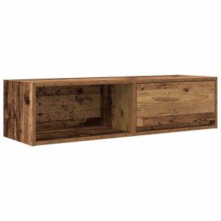  Szafka RTV Stare drewno 100x31x25,5 cm Drewno klejone