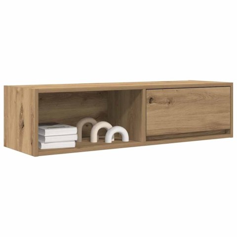  Szafka RTV Artisan Oak 100x31x25,5 cm Drewno klejone