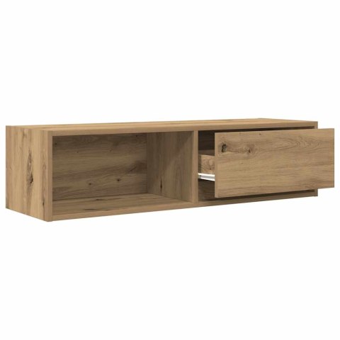  Szafka RTV Artisan Oak 100x31x25,5 cm Drewno klejone