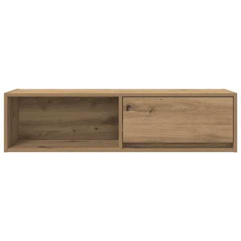  Szafka RTV Artisan Oak 100x31x25,5 cm Drewno klejone