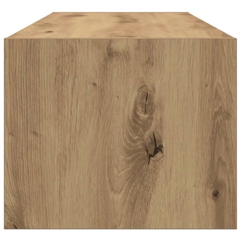  Szafka RTV Artisan Oak 100x31x25,5 cm Drewno klejone