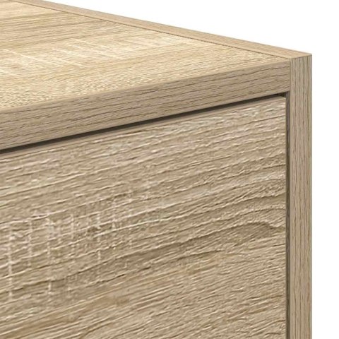  Szafka RTV Sonoma Oak 100x31x25,5 cm Drewno klejone