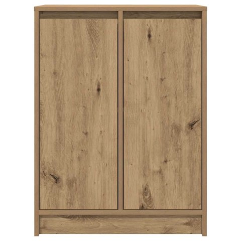 VidaXL Komoda Artisan Oak 57x34x76 cm Drewno klejone