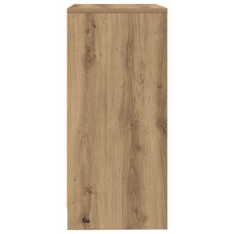 VidaXL Komoda Artisan Oak 57x34x76 cm Drewno klejone