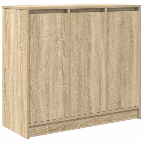 VidaXL Komoda Sonoma Oak 85x34x76 cm Drewno klejone