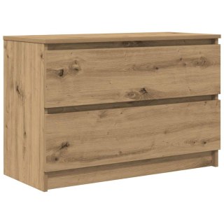  Szafka RTV Artisan Oak 80x35x54 cm Drewno klejone