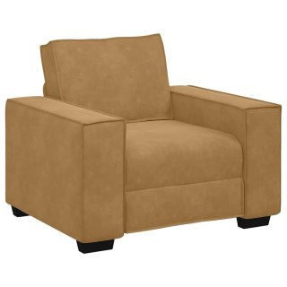 VidaXL Sofa Fotel Brązowy 59 cm Aksamit