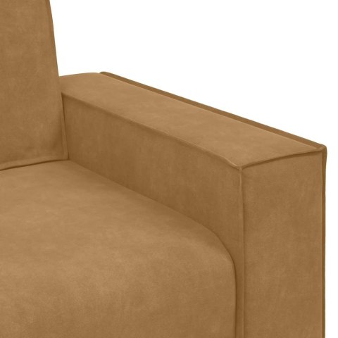 VidaXL Sofa Fotel Brązowy 59 cm Aksamit