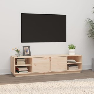  Szafka pod telewizor, 156x40x40 cm, lite drewno sosnowe