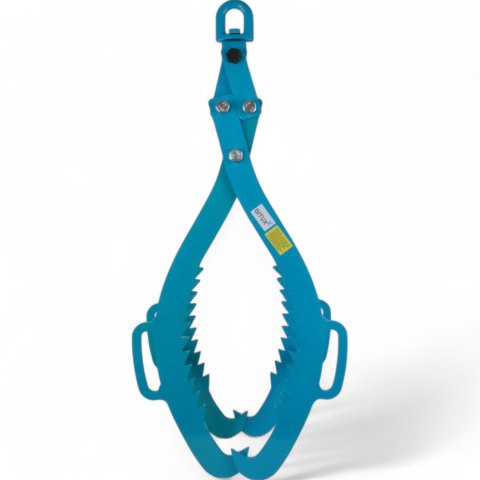 Szczypce do transportu kłód 720 mm udźwig 1500 kg stal wytrzymałe